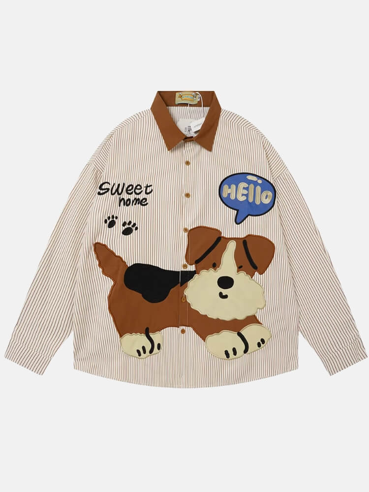 Puppy Oversized Shirt