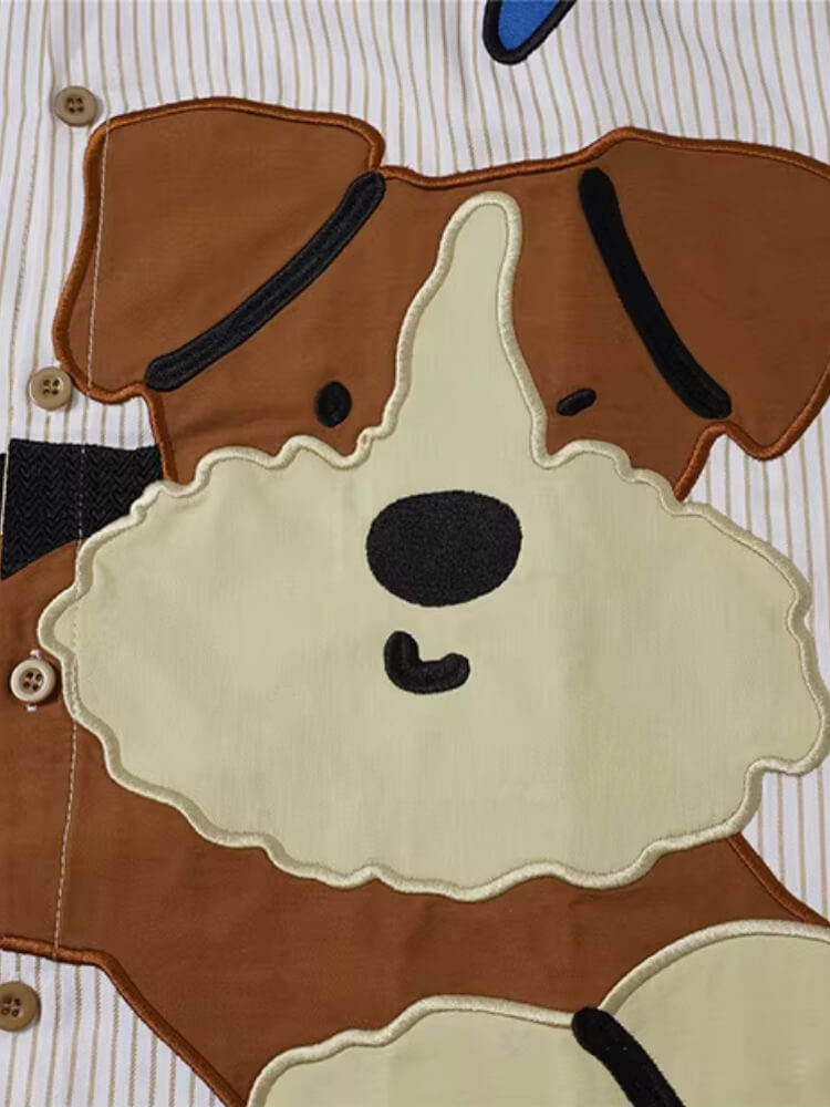 Puppy Oversized Shirt