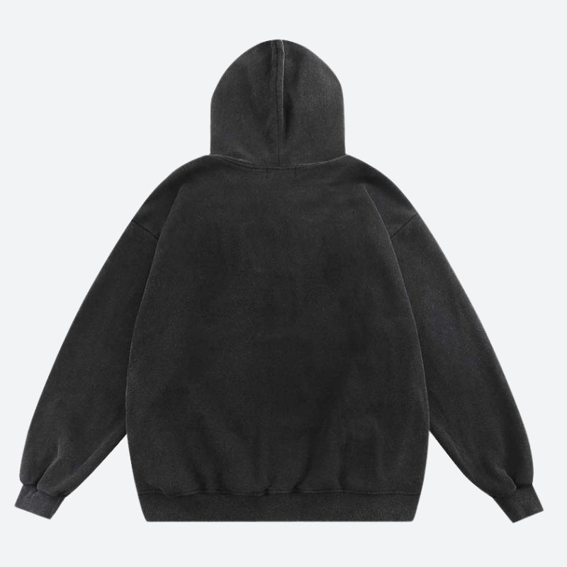 Red Face Hoodie Red S