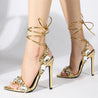Rhinestone High Heels