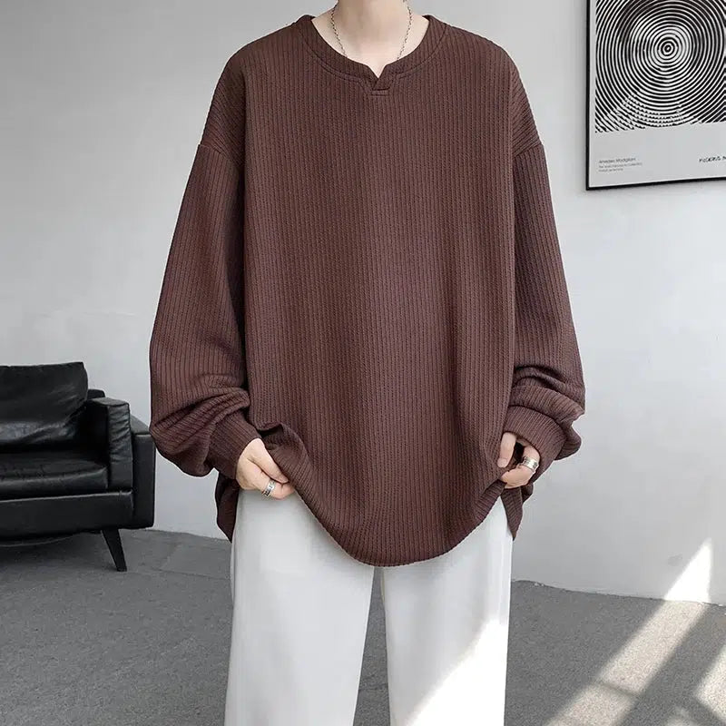Sweater Ribbed Types Ribbed Sweater - Litlookz Studio