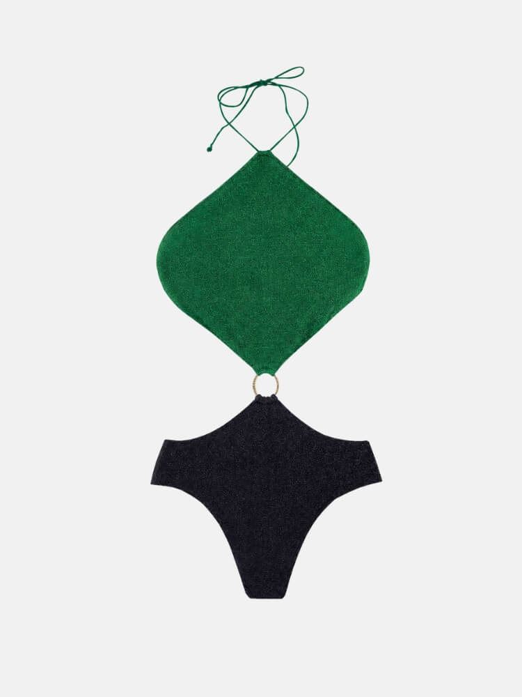 Ring Detailed Swimsuit Set