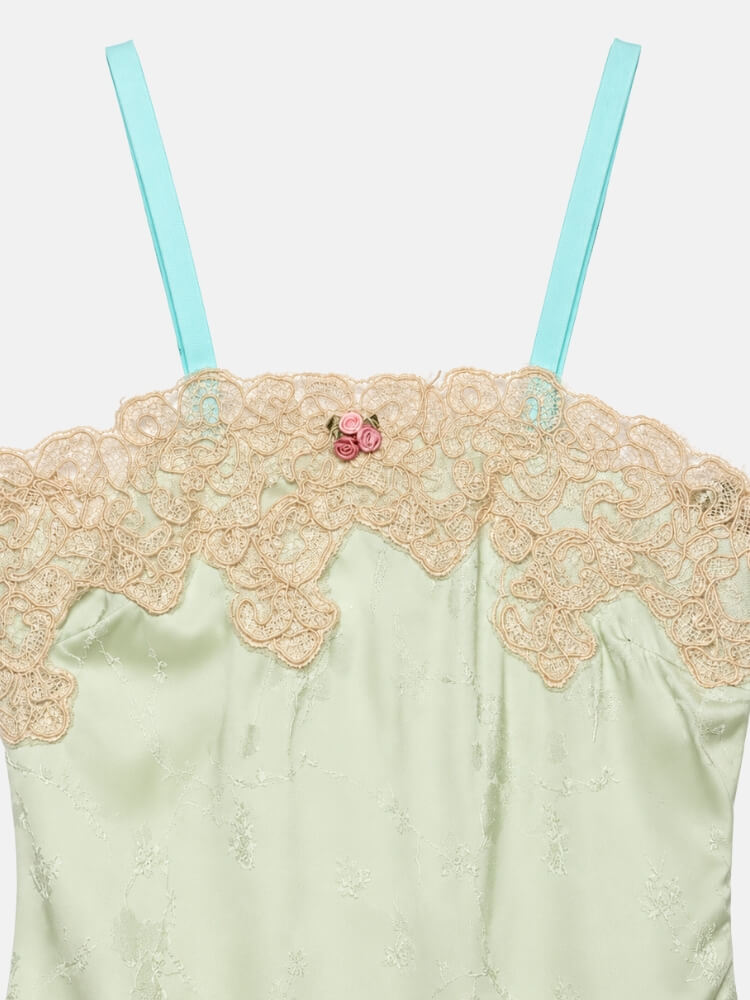Satin Cami Mini Dress