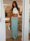Sequin Embellished Maxi Skirt
