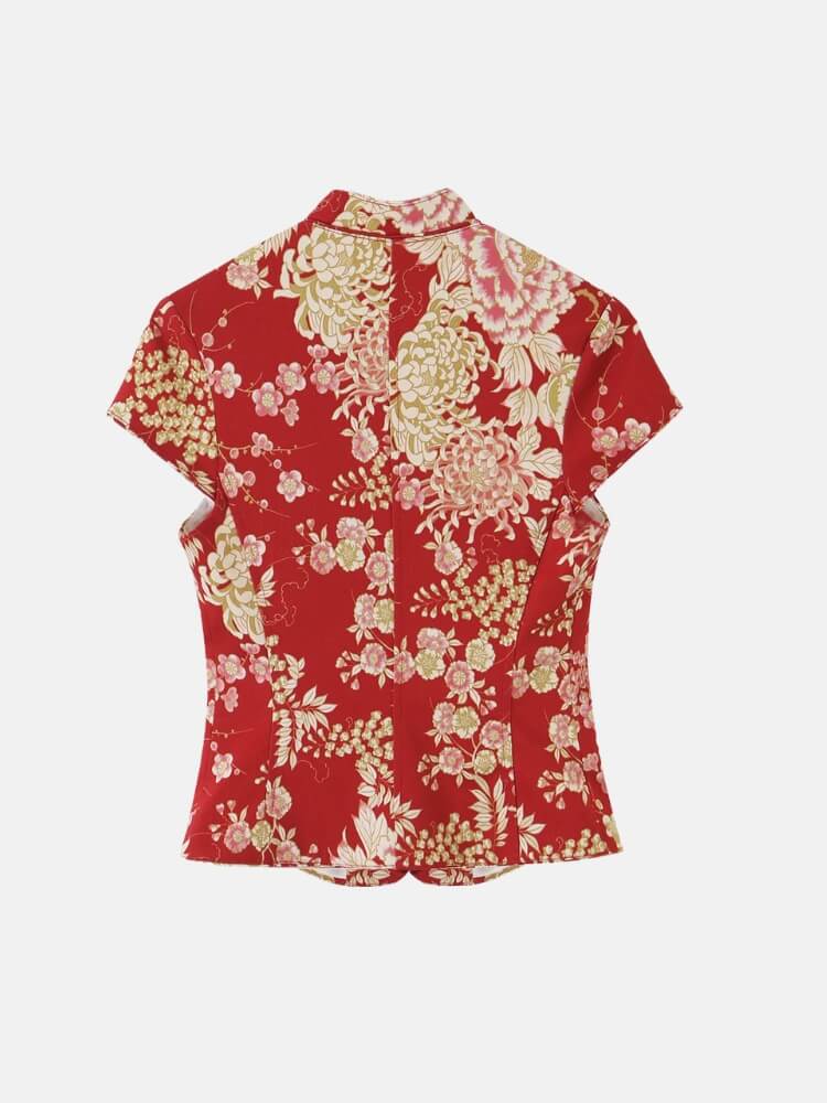 Shanghai Bloom Blouse