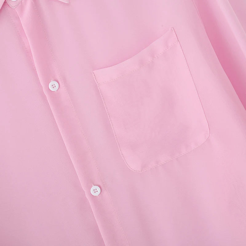 Sheer Button Shirt
