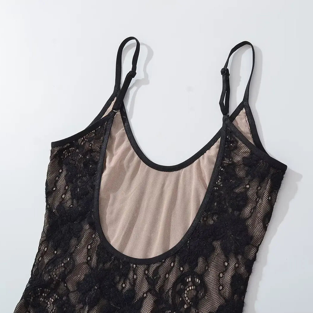 Sheer Lace Bodysuit