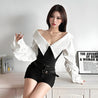 Shirt Corset Top