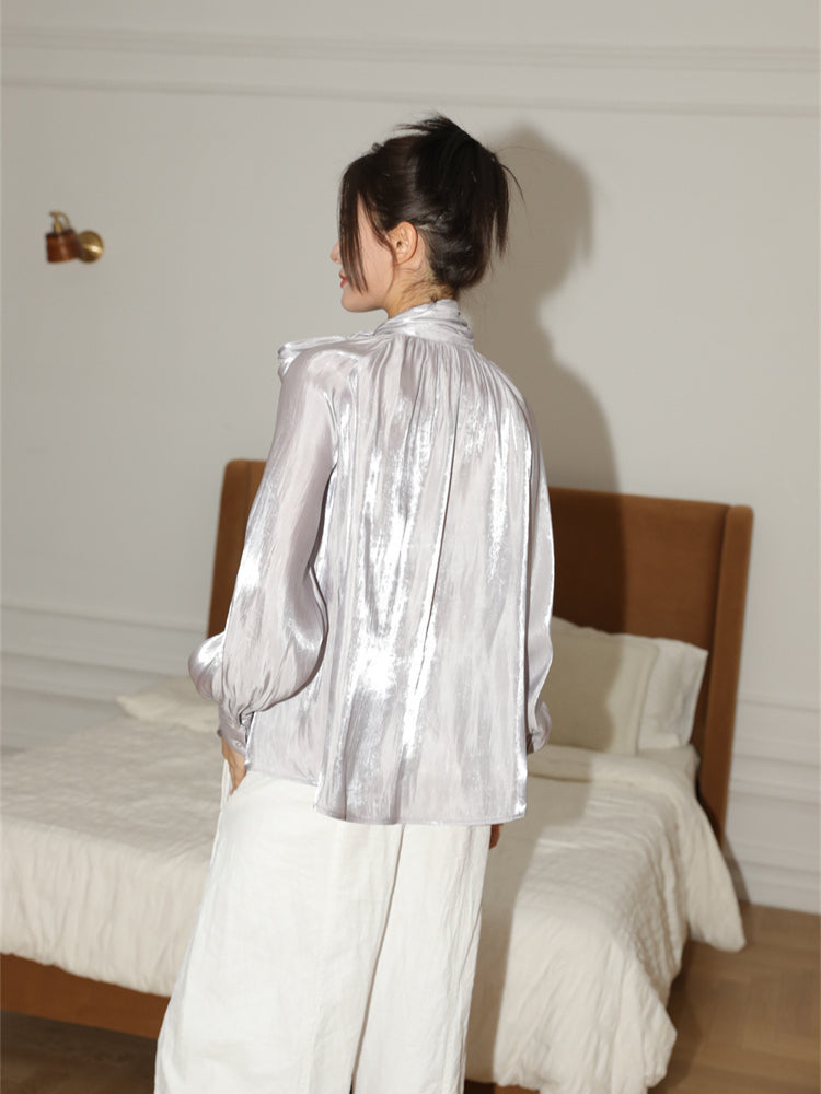 Silk Neck Tie Top