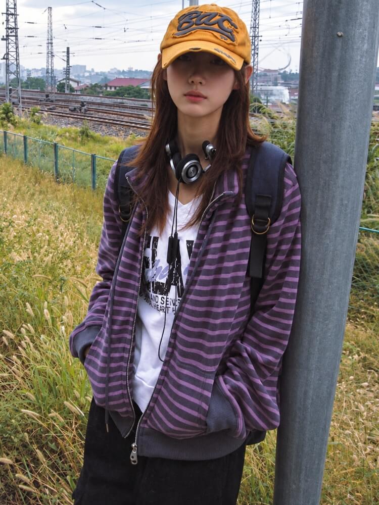 Skater Zip Cardigan