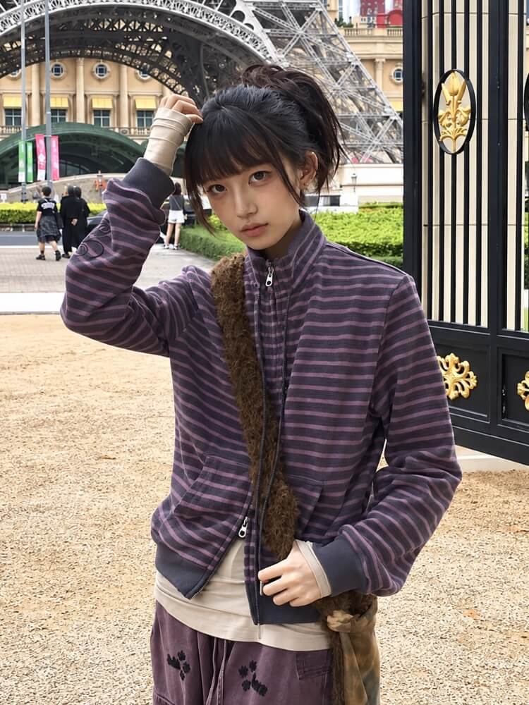 Skater Zip Cardigan