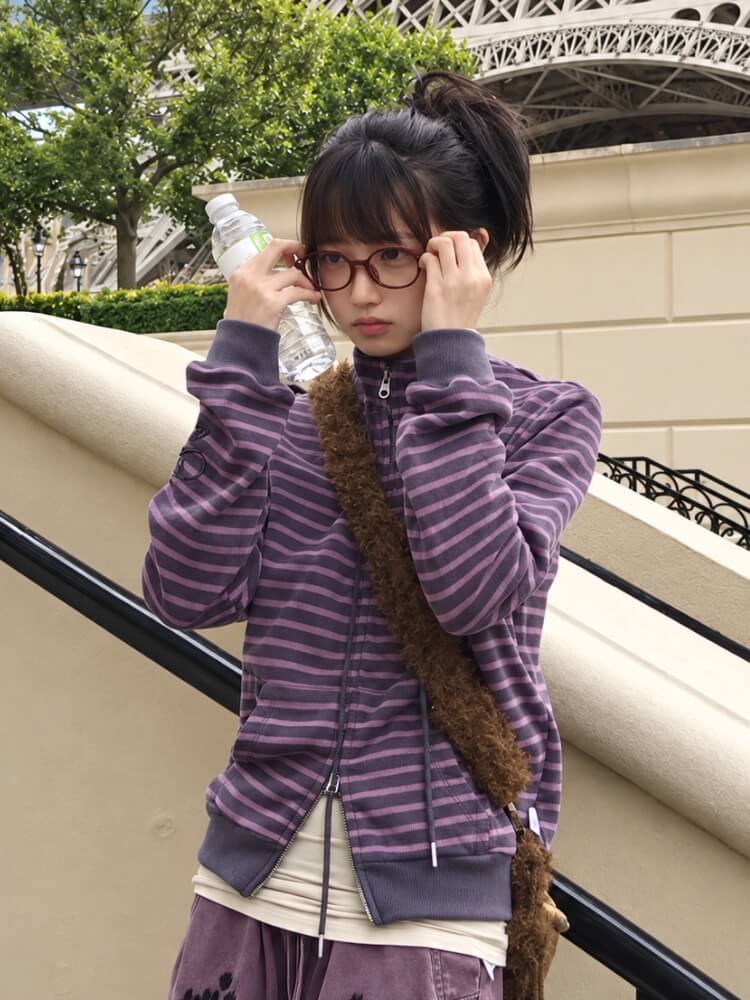 Skater Zip Cardigan