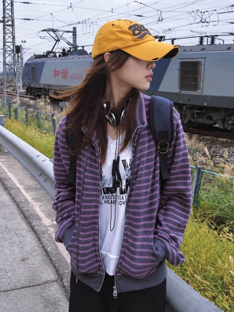 Skater Zip Cardigan
