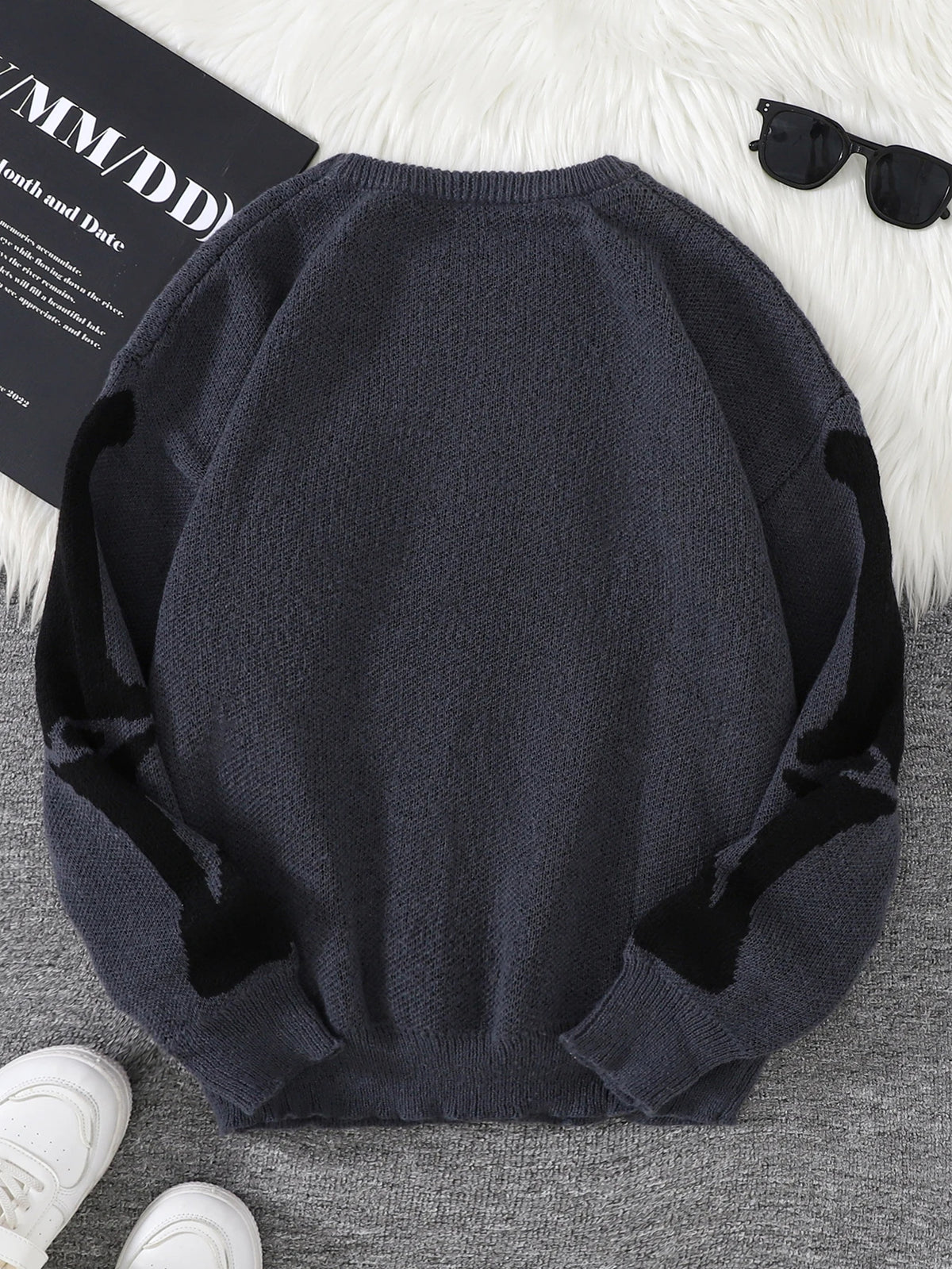 Skeleton Pullover Sweater