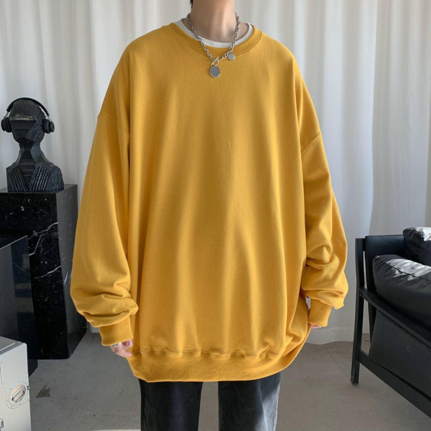 Soft Boy Basic Oversized Sweatshirt
