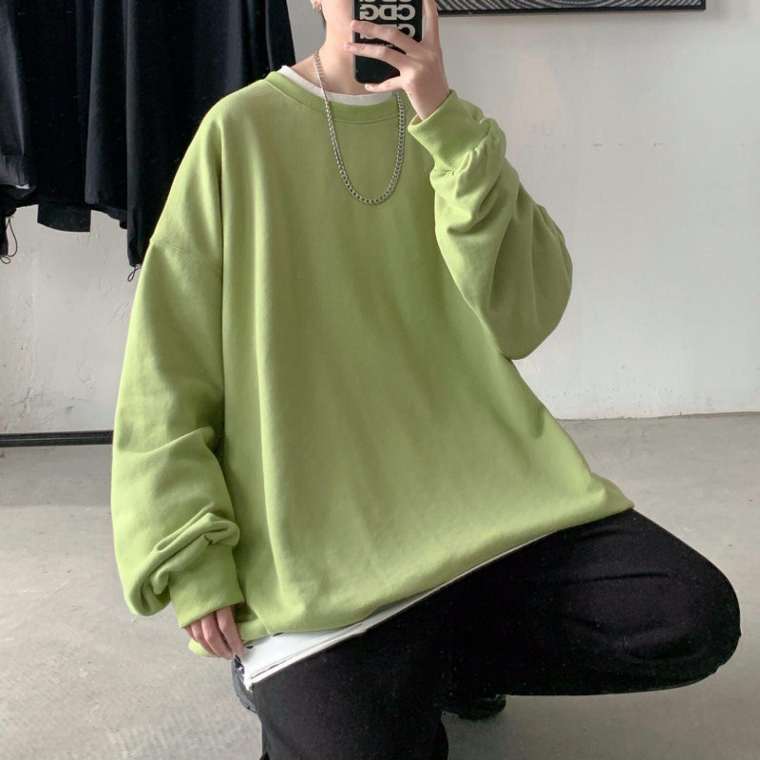 Soft Boy Basic Oversized Sweatshirt