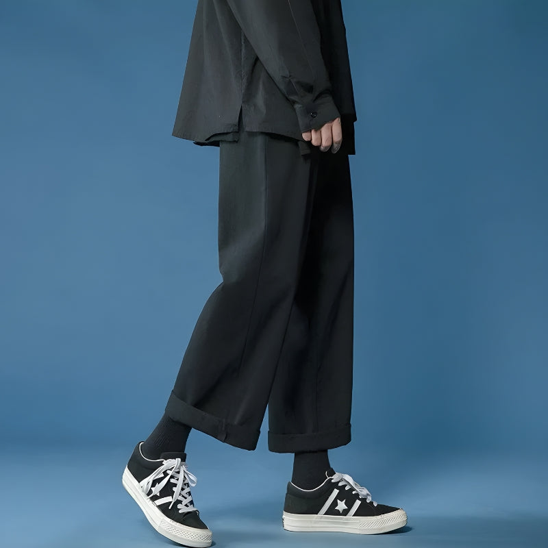 Soft Boy Casual Straight Leg Pants