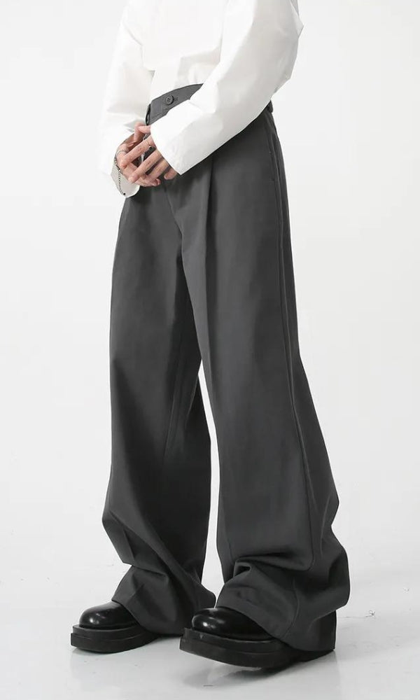 Soft Boy High Waist Baggy Pants - Litlookz Studio