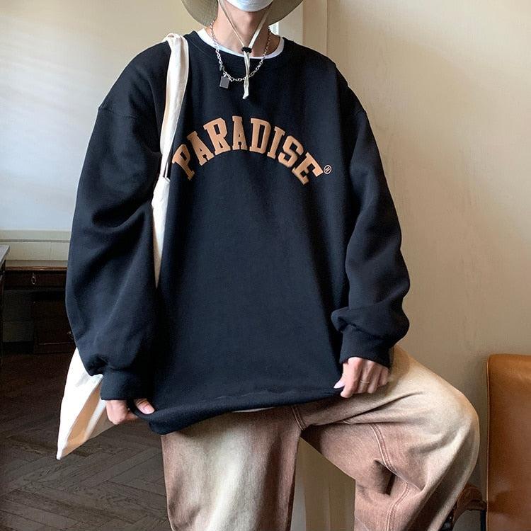 Soft oversized top sweatshirts
