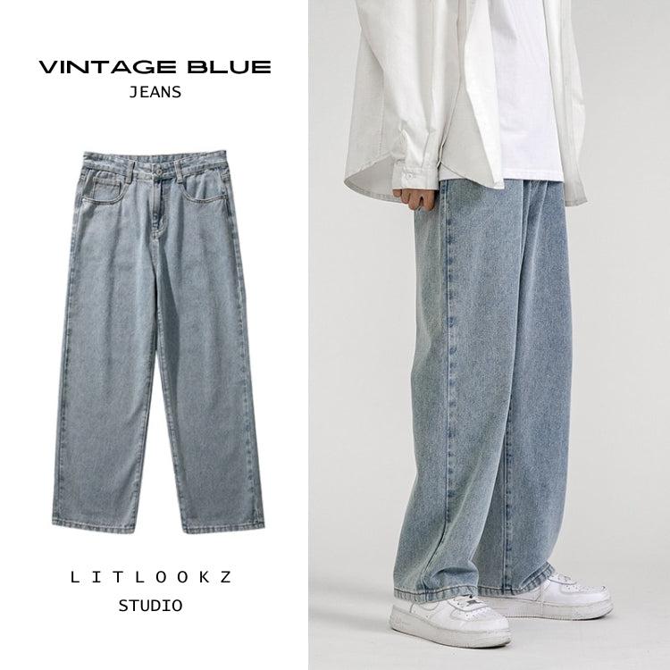 Soft Boy Washed Baggy Jeans – Litlookz Studio