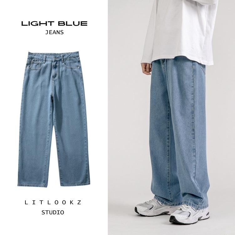 Soft Boy Washed Baggy Jeans – Litlookz Studio