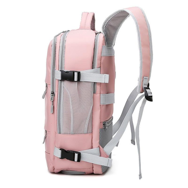 Soft Girl Hidden Pockets Travel Backpack