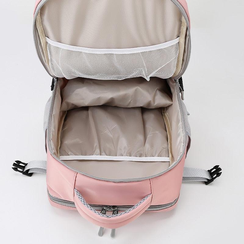 Soft Girl Hidden Pockets Travel Backpack - Litlookz Studio