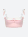 Soft Girl Layered Crop Top