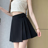 Soft Girl Overlap Mini Skirt
