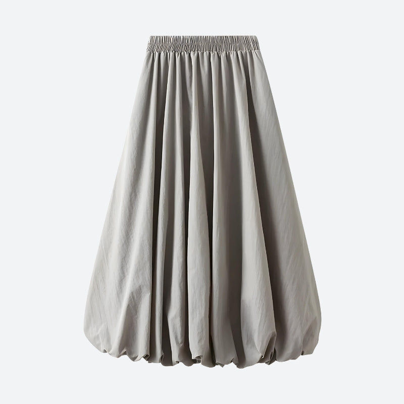 [LOW CLASSIC] / ☆ 24FW BUBBLE MIDI SKIRT / CREAM k8buksOw.jpg?v=1733950565&