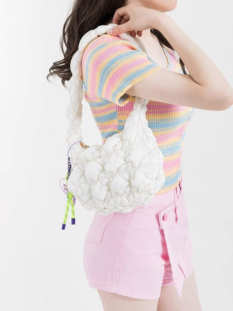 Soft Girl Quilted Handbag