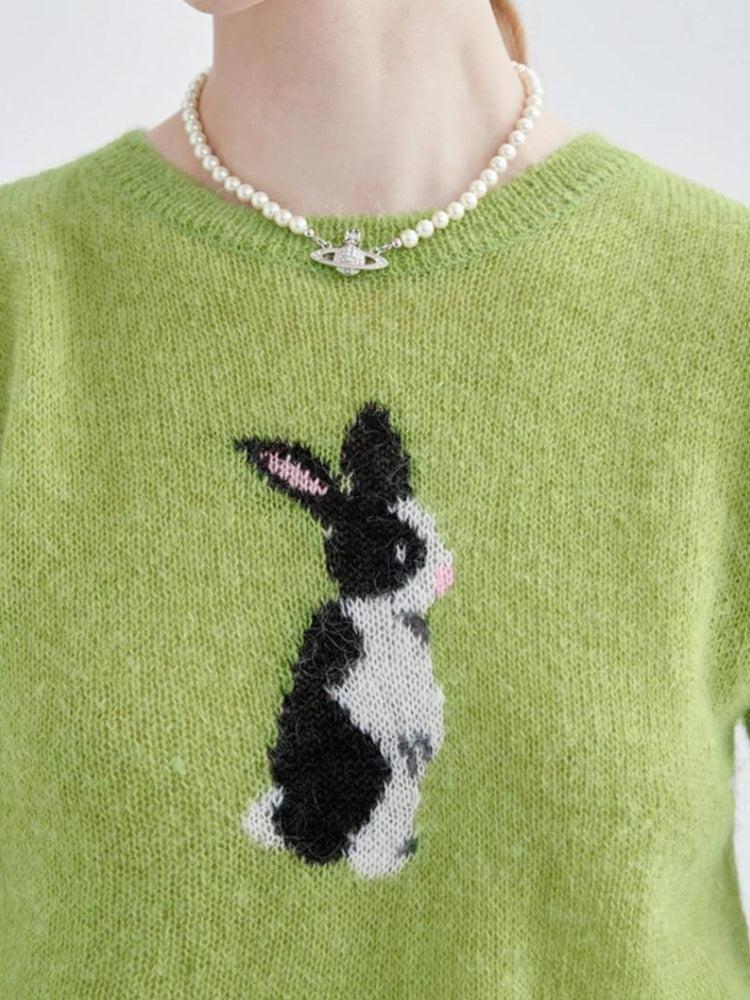 Soft Girl Rabbit Knitted Top - Litlookz Studio