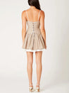 Soft Girl Striped Mini Dress