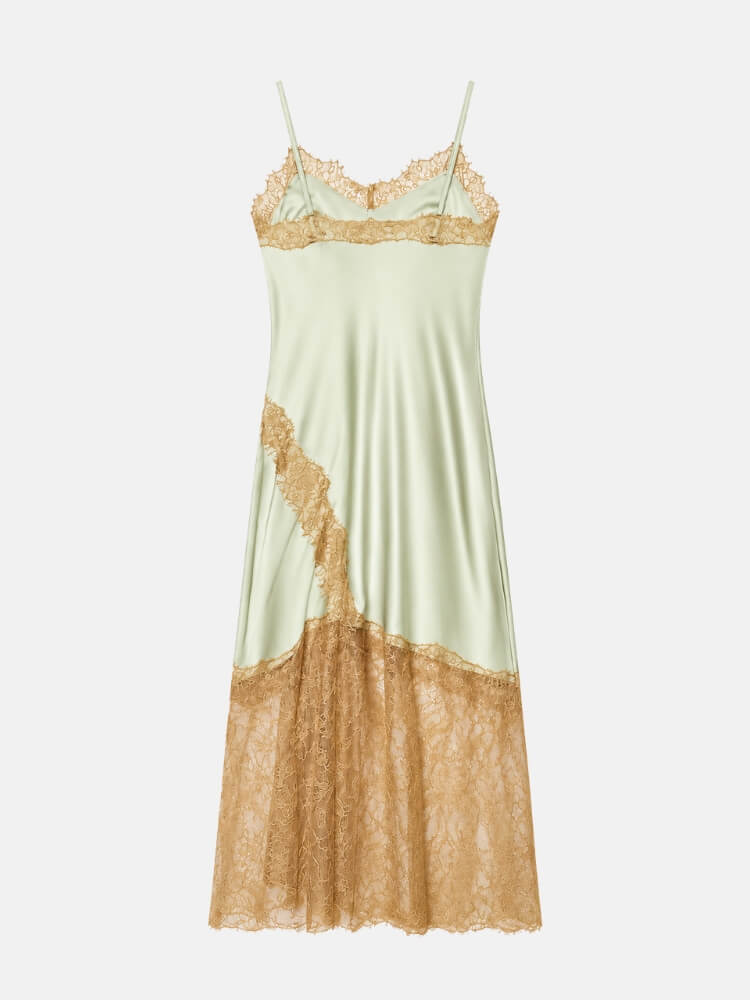 Soft Satin Slip Mini Dress