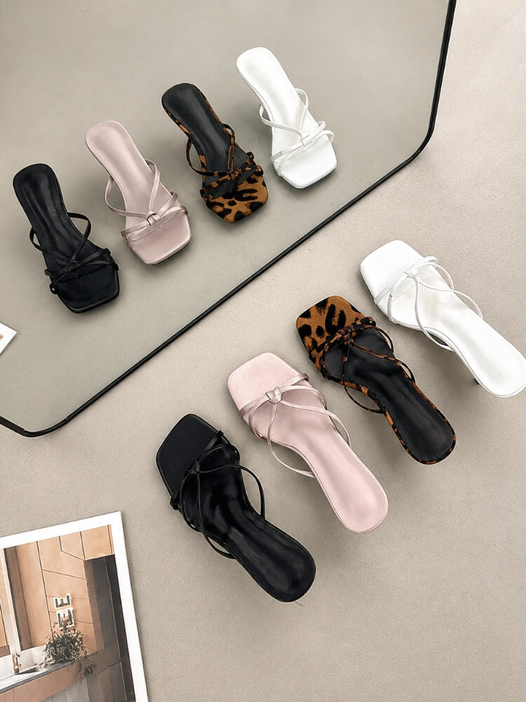 Square Toe Heels