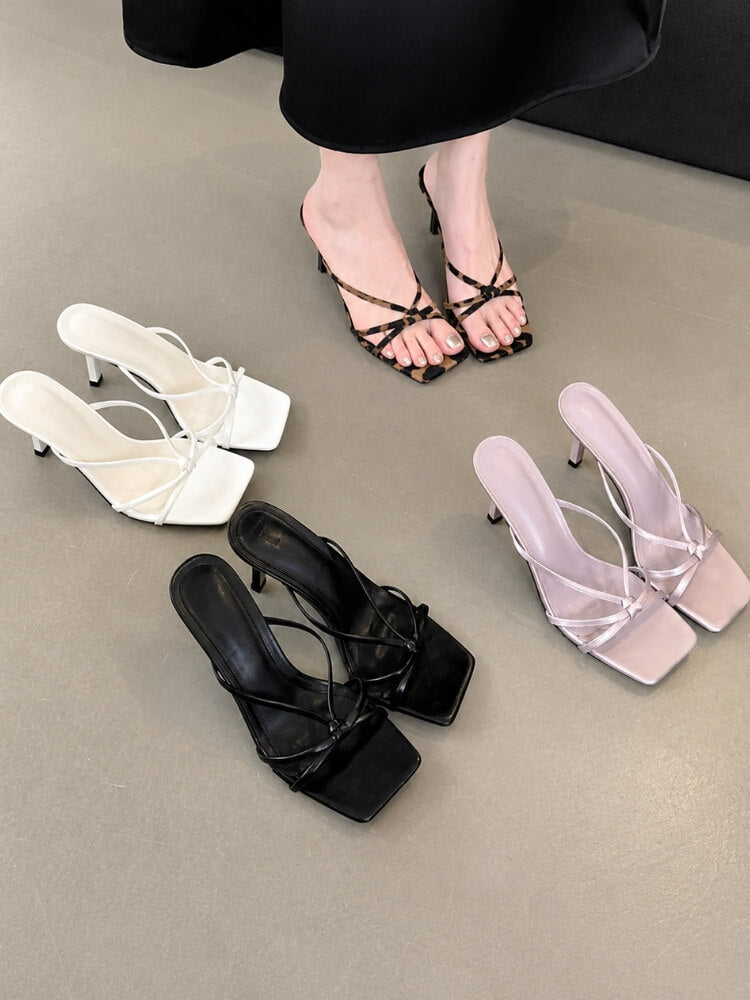 Square Toe Heels