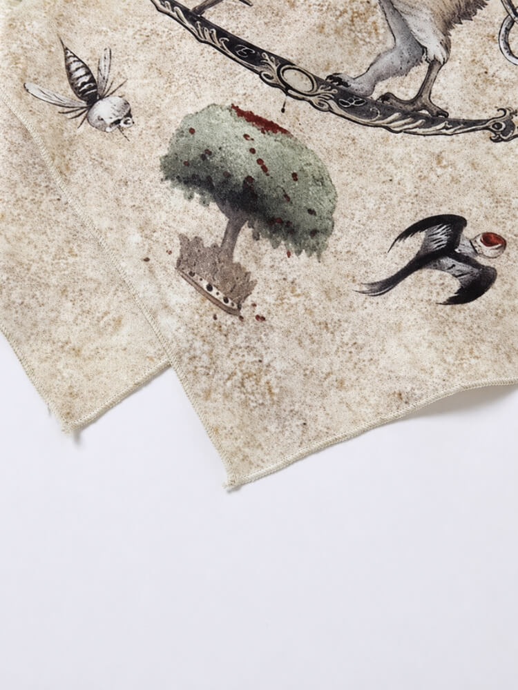 Storybook Scarf Top