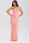Strapless Corset Top & Maxi Skirt Two Piece Set