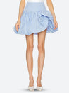 Striped Bubble Mini Skirt