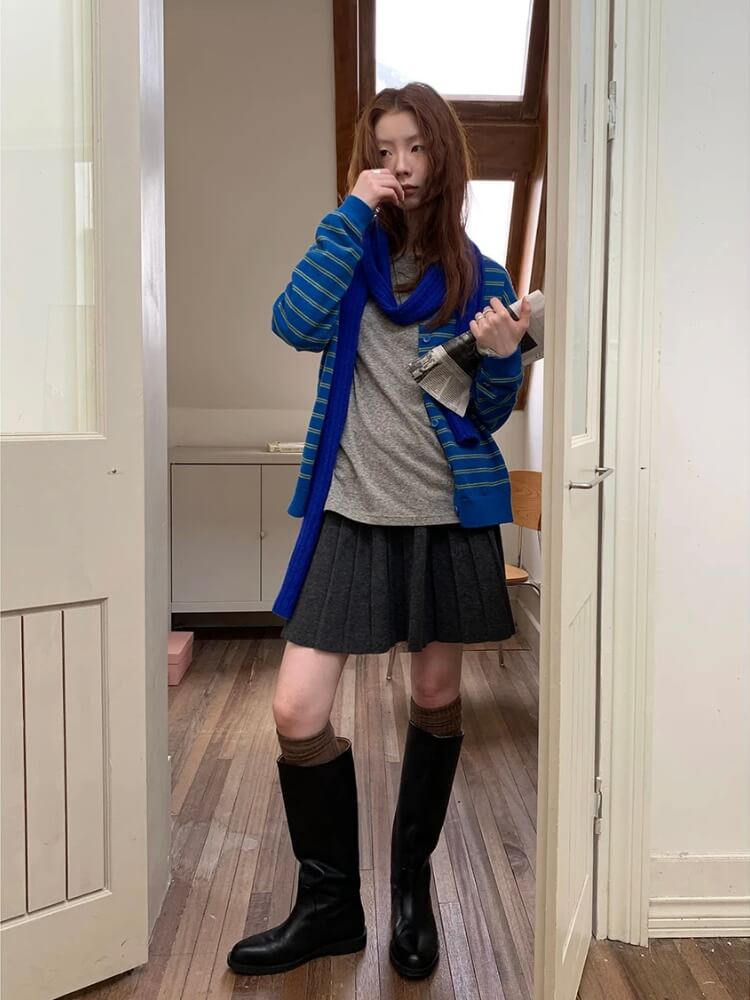 Striped Cardigan