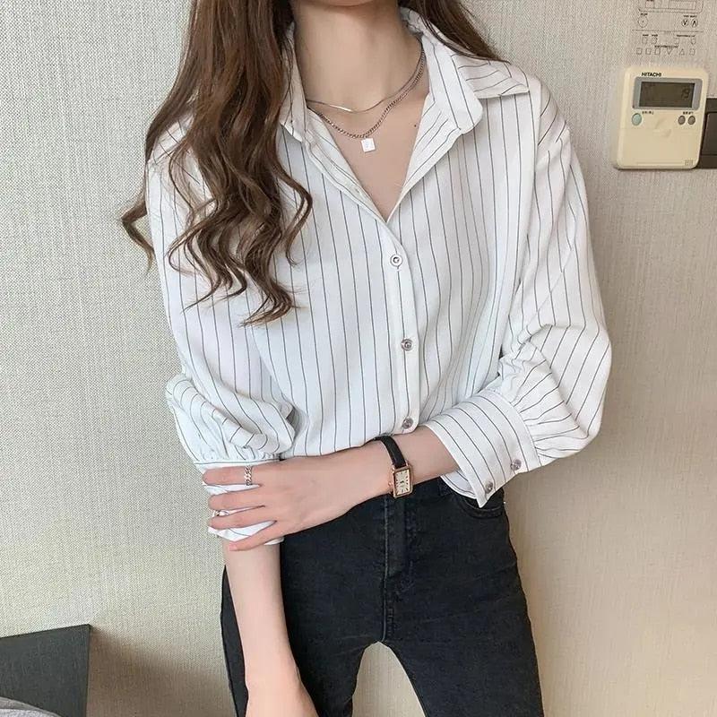 Striped Classic Long Sleeve Shirt