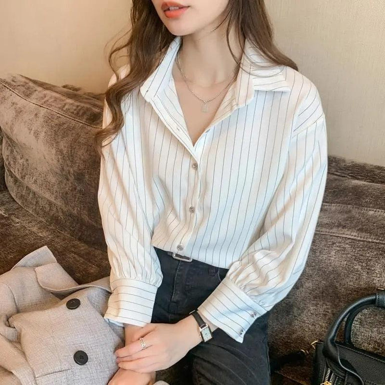 Classic Stripe Long Sleeve Shirt