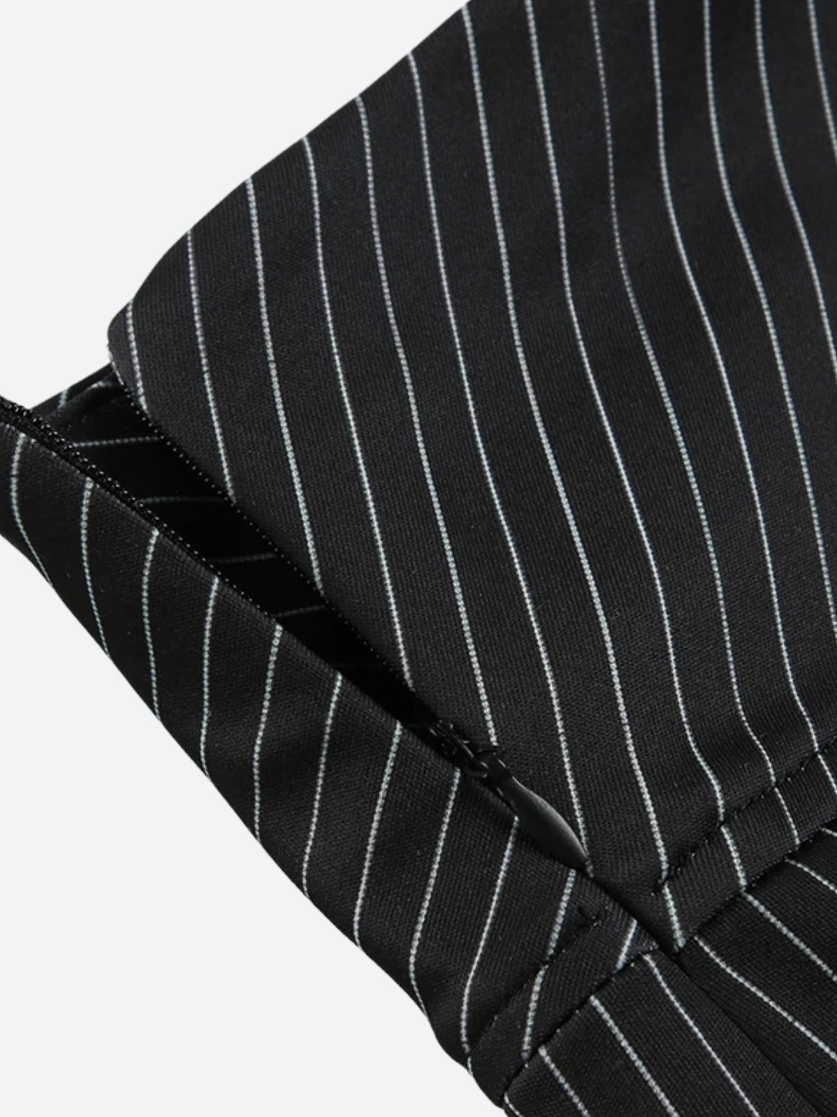 Striped Office Mini Skirt