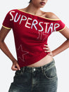 Superstar One Shoulder Tee