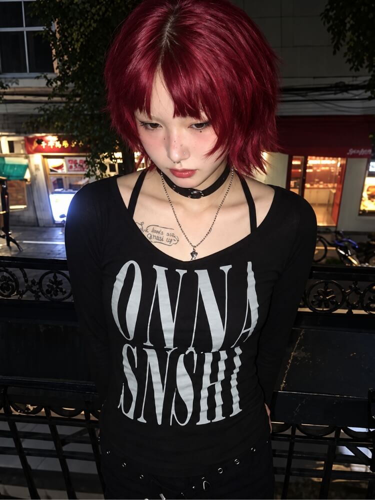 Tokyo Grunge Top