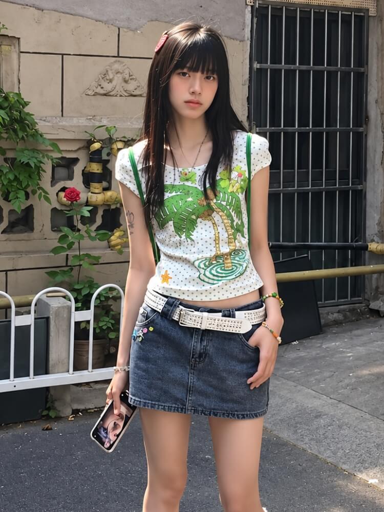 Tropical Baby Tee