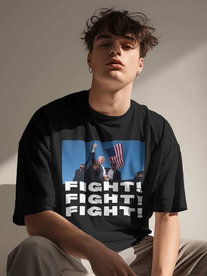 Trump Fight Tee - Litlookz Studio