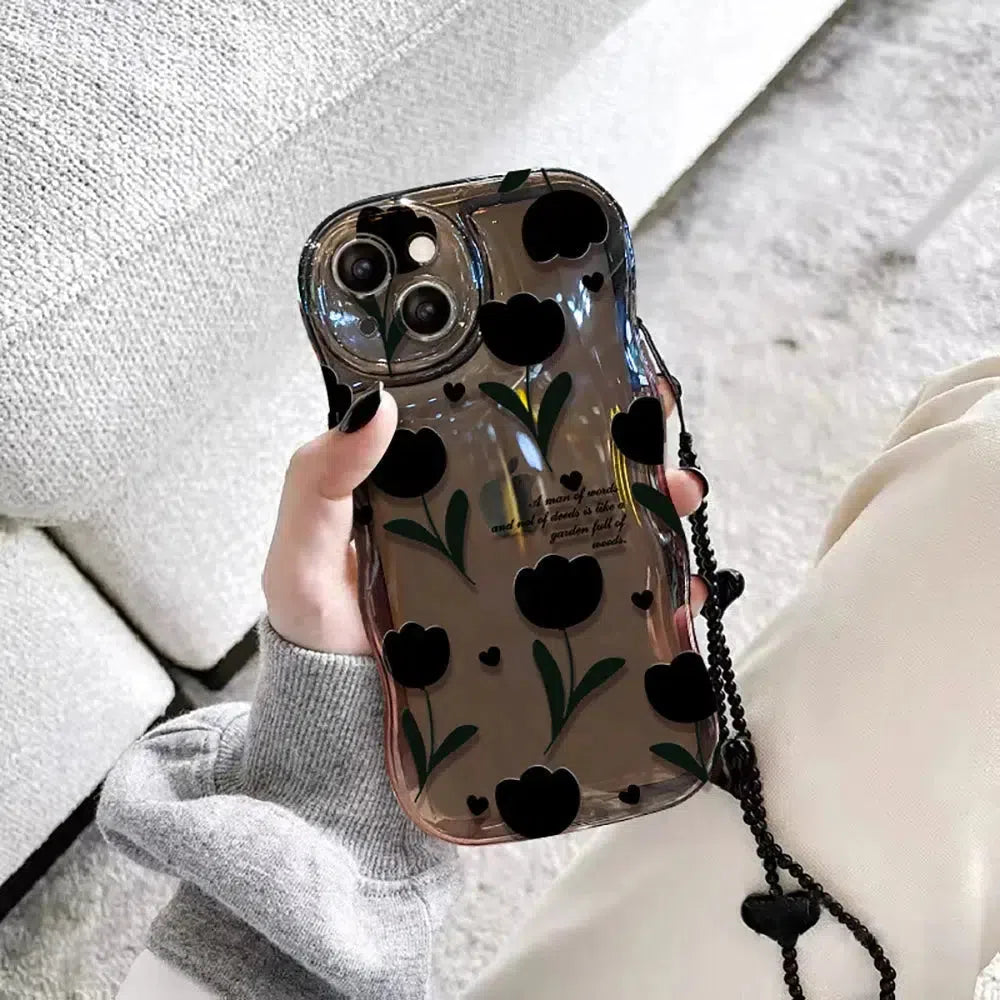 Tulip Bubble Clear Phone Case Tulip Bubble Clear Phone Case
