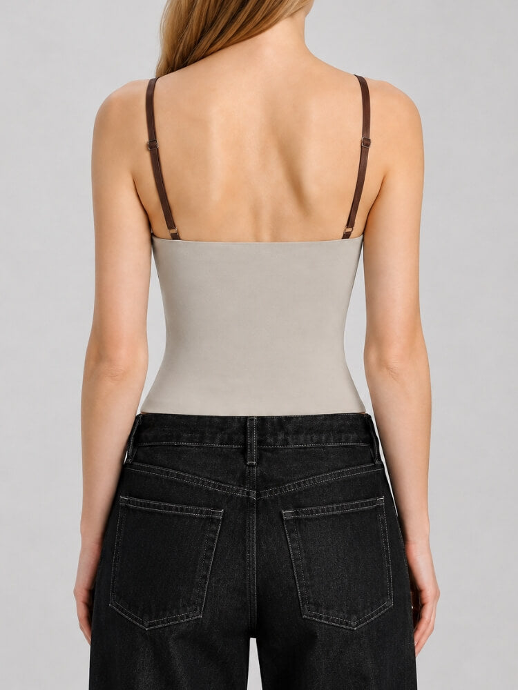 Two Toned Corset Top