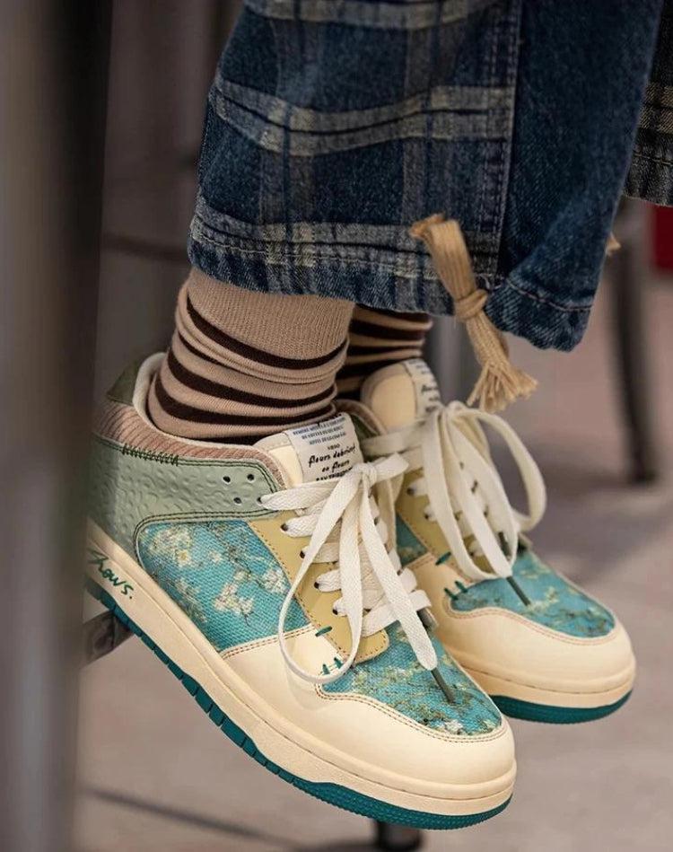 Van Gogh Almond Blossom Sneakers